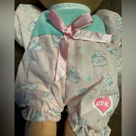 Cabbage Patch Babies 2004 Play Along Blue Eye Brown Hair Newborn Rare - Picture 3 of 12